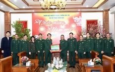 Bộ Tư lệnh Bộ đội Biên phòng thăm, chúc Tết cán bộ, chiến sĩ Đoàn Đặc nhiệm phòng, chống ma túy và tội phạm miền Bắc