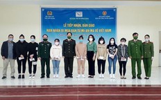 Fourteen people trafficked to Myanmar return home