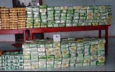 2 ngày liên tiếp, Lào bắt giữ gần 1,5 tấn ma túy các loại