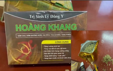 Chất ma túy mới tẩm trong thảo mộc, ngụy trang thuốc tăng cường sinh lý