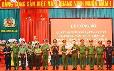 Ra mắt Văn phòng Liên lạc phòng, chống ma túy qua biên giới