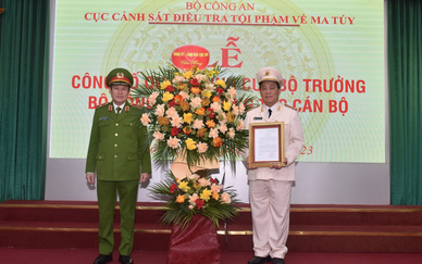 Điều động Phó Cục trưởng Cảnh sát PCCC&CNCH giữ chức Phó Cục trưởng Cảnh sát ma túy