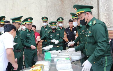 Biên phòng Hà Tĩnh, Nghệ An: Triệt phá 2 chuyên án ma túy lớn