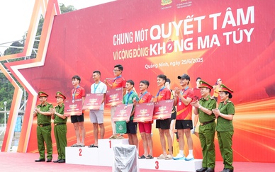 Hơn 5.000 người tham gia chạy 'Vì cộng đồng không ma túy' tại Quảng Ninh