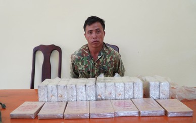 Phá đường dây buôn bán ma túy 44 bánh heroin tại Điện Biên