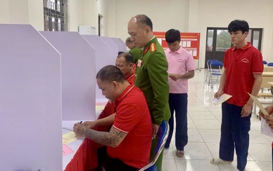 Hơn 4.800 cử tri tại các cơ sở cai nghiện ma túy Hà Nội tham gia ngày hội bầu cử