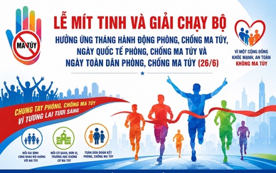 Lan tỏa quyết tâm xây dựng xã, phường không ma túy từ Lễ mít tinh và Giải chạy cộng đồng