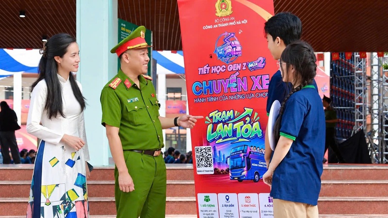 Công an TP. Hà Nội lan tỏa thông điệp ‘Không thử ma túy dù chỉ một lần’