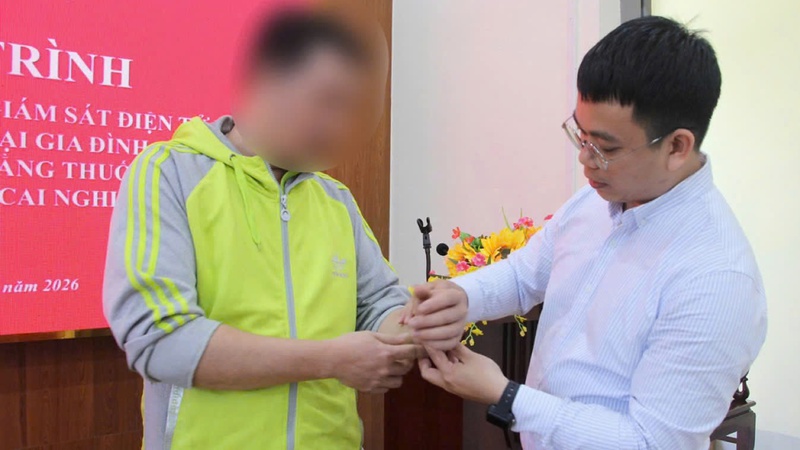 Điện Biên thí điểm giám sát người nghiện ma túy bằng GPS