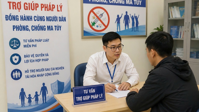 Đưa trợ giúp pháp lý trở thành 'lá chắn mềm' trong phòng, chống ma túy