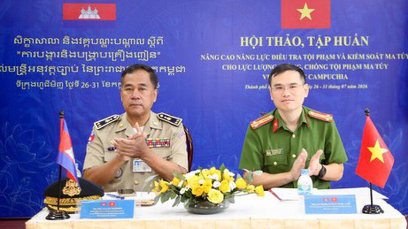 Việt Nam - Campuchia tăng cường hợp tác đấu tranh phòng, chống tội phạm xuyên quốc gia và ma túy