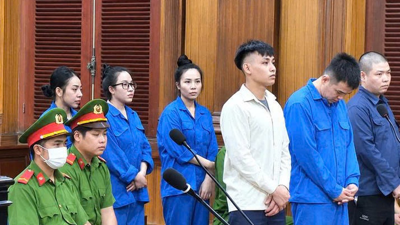 Hai bị cáo trong đường dây tuồn 36kg ma túy từ Campuchia về TPHCM lãnh án tử